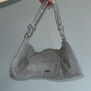 cult gaia sparkle shoulder bag